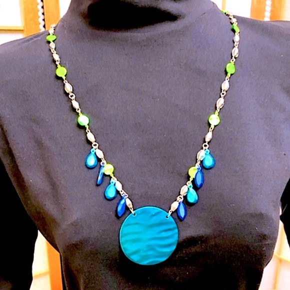 COLORFUL BRIGHT NECKLACE - Picture 3 of 8